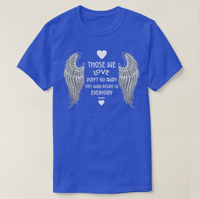 T-shirt En mémoire d'amour dans le souvenir funérailles G (Design devant)