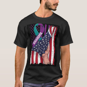 T-shirt En mémoire de grand-père sensibilisation au suicid