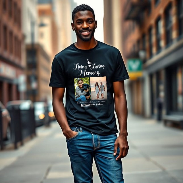 T-shirt en mémoire vive et amoureuse (In Living and Loving Memory T-shirt)