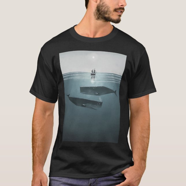 T-shirt En mer. (Devant)