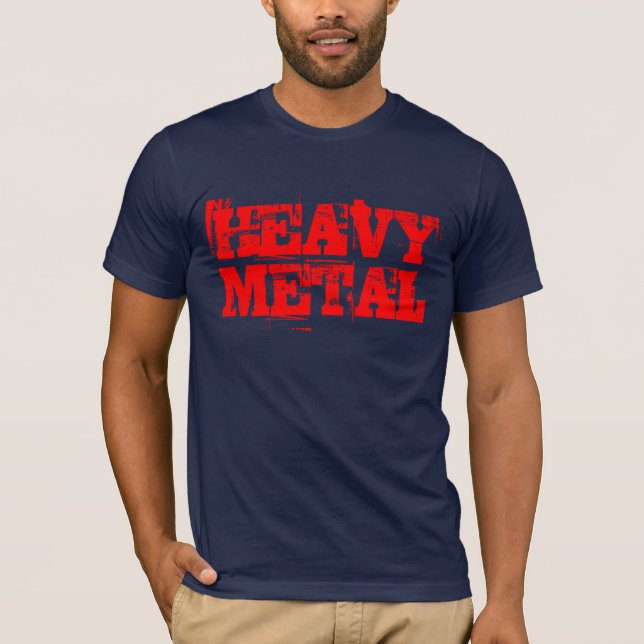 T-Shirt en métal lourd - T-Shirts en métal lourd (Devant)