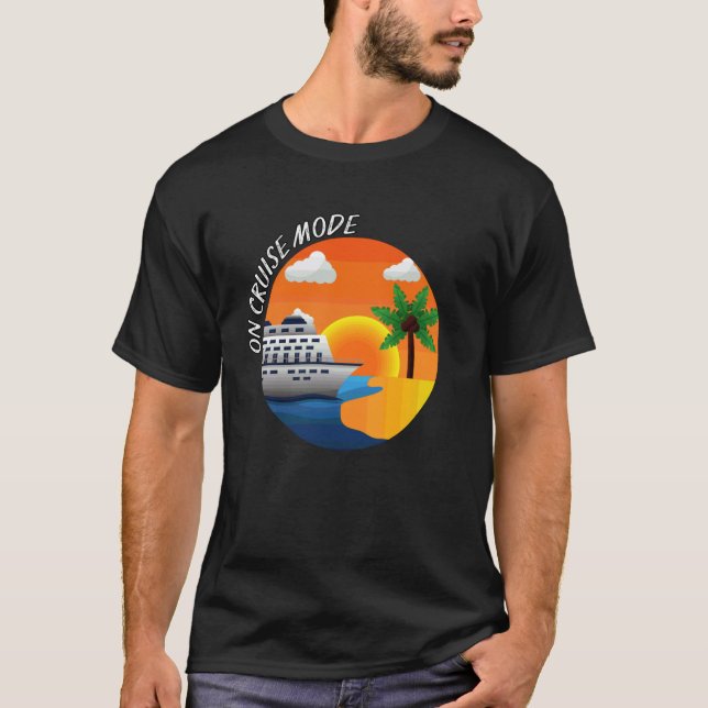 T-shirt En mode croisière, Mode croisière activé, Vie de c (Devant)