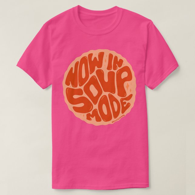 T-shirt En mode Soupe (Design devant)