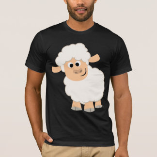 T-shirt en mouton cartonné mignon