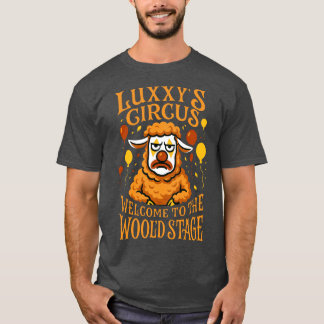 T-shirt en mouton cirque de Luxxy