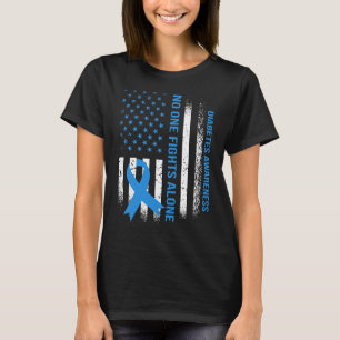 T-shirt En novembre, nous avons Wear Blue T1D T2D Diabète