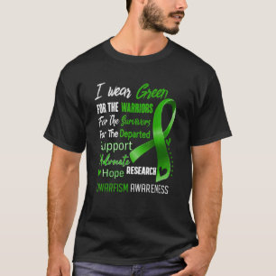 T-shirt En Octobre, Je Porte Le Vert Pour Le Gre De Sensib