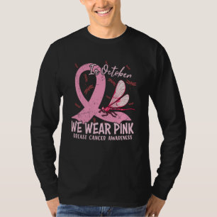 T-shirt En Octobre Nous Portons La Sensibilisation Au Canc