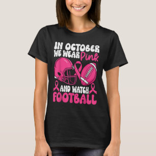 T-shirt En Octobre Nous Portons Le Cancer Du Sein Rose Sen