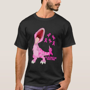 T-shirt En Octobre Nous Portons Le Dinosaur Rose Trex Dino