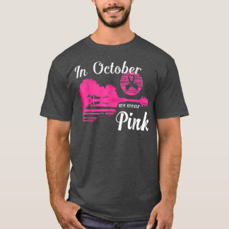 T-shirt En Octobre Nous Portons Pink Breast Cancer Awarene