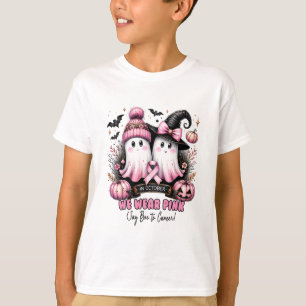 T-shirt En Octobre, Nous Portons Pink Breast Cancer Sensib