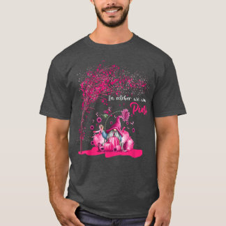 T-shirt En Octobre, Nous Portons Pink Breast Cancer Sensib