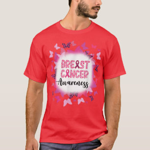 T-shirt En Octobre Nous Portons Pink Breast Cancer Sensibi