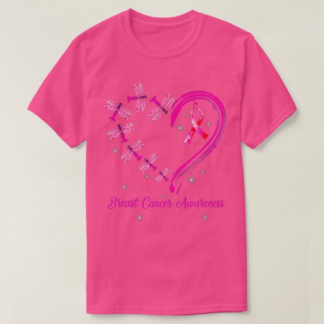 T-shirt En Octobre Nous Portons Pink Breast Cancer Sensibi (Design devant)