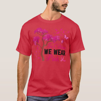 T-shirt En Octobre Nous Portons Pink Breast Cancer Sensibi