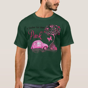 T-shirt En Octobre Nous Portons Pink Truck Arbre Cancer Du