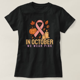 T-shirt En Octobre Nous Portons Rose