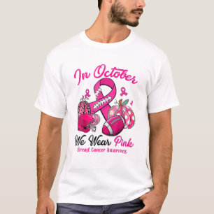T-shirt En Octobre Nous Portons Rose Et Regardons Le Citro