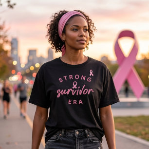 T-shirt En Octobre Nous Portons Rose Sensibilisation au Ca