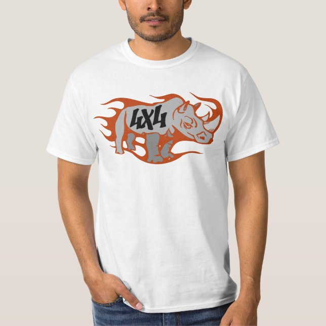 T-SHIRT EN OFF ROAD 4X4 (Devant)