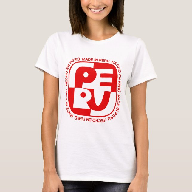 T-shirt (En Pérou de Hecho) logo (Devant)