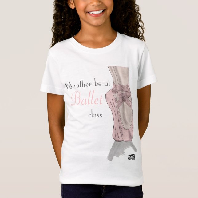 T-shirt En pointe (Devant)
