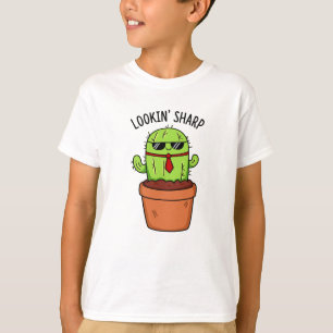 T-shirt En regardant Sharp Funny Cactus Pun