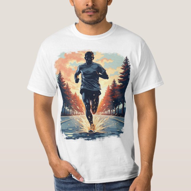 T-shirt En retard, c'est mon Cardio (Devant)