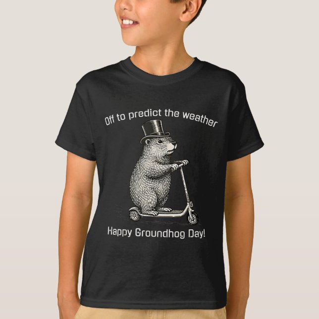 T-shirt En route pour causer une agitation Funny Silly Gro (Devant)