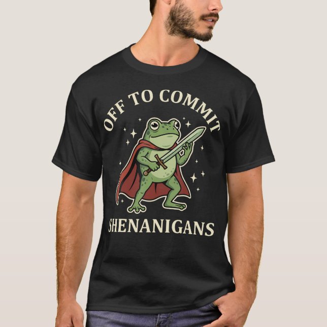 T-shirt En route pour des sottises (Devant)