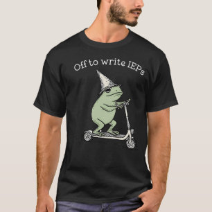 T-shirt En route pour écrire les PIA Prof de Grenouille