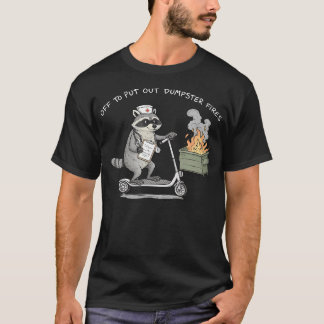 T-shirt En route pour éteindre les incendies de conteneurs