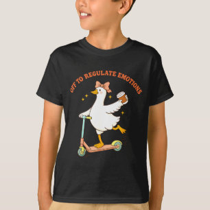 T-shirt En route pour réguler les émotions trottinette d'o