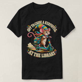 T-shirt En route pour semer la pagaille Bibliothèque Oposs
