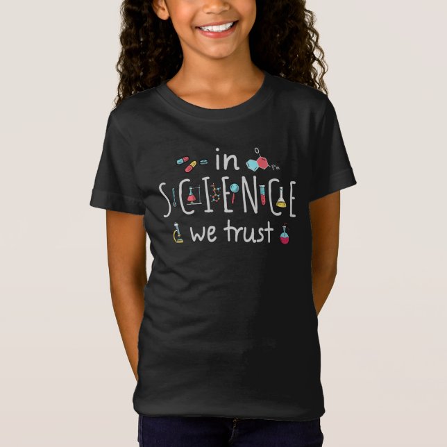 T-Shirt En Science we (Devant)