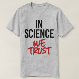 T-shirt En Science we
