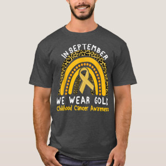 T-shirt En septembre, nous portons la sensibilisation au c