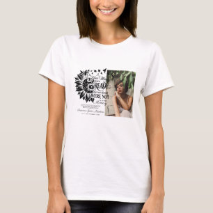 T-shirt En Souvenir   Mémorial de Funérailles Photo  