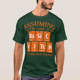 T-shirt En Supposant Que Je Ne Sois Qu'Une Sorcière De Bas