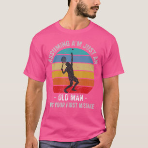 T-shirt En Supposant Que Je Ne Suis Qu'Un Vieux Homme, C'É