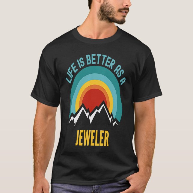 T-shirt En tant que joaillier (Devant)