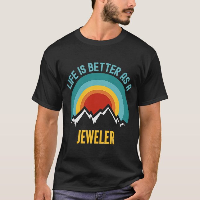 T-shirt En tant que joaillier (Devant)