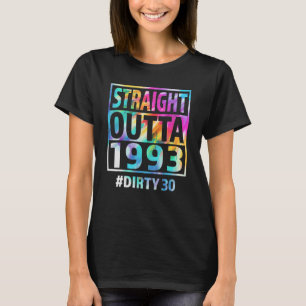 T-shirt En-Tête 1993 Trente-Trente-30e anniversaire 40