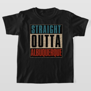 T-shirt En-Tête Albuquerque Nouveau-Mexique NM