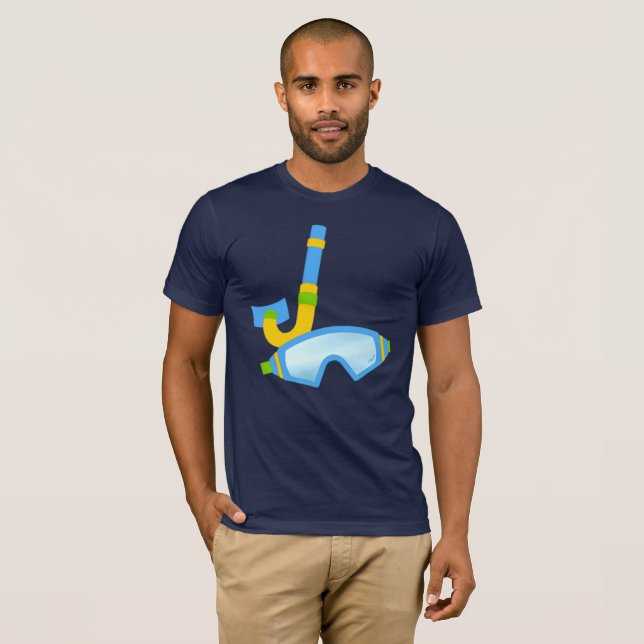 T-Shirt en toile Bella de base pour hommes (Devant entier)