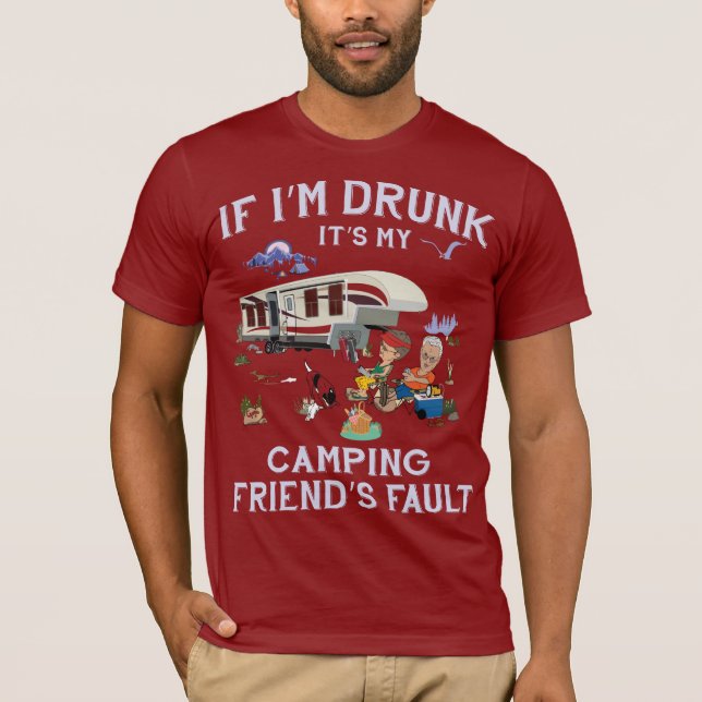 T-shirt en toile Bella de base pour hommes (Devant)