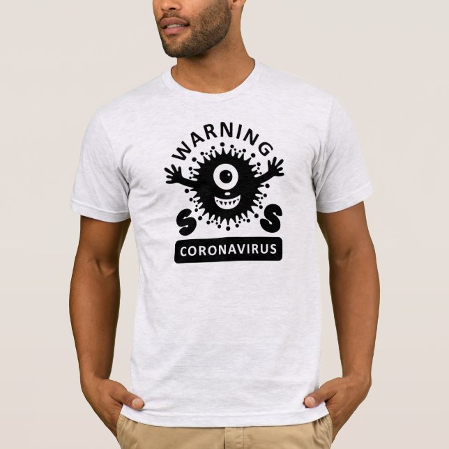 T-shirt en toile Bella de base pour hommes (Devant)
