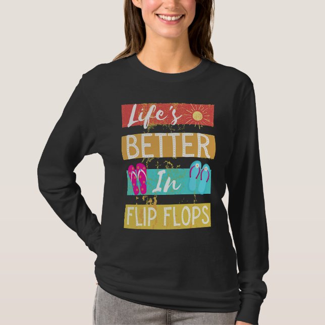 T-shirt En tongs  1 (Devant)