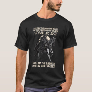 T-shirt En Traversant La Vallée De L'Ombre De La Mort